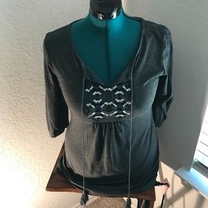 EARTHBOUND top / MEDIUM / gray / very good condition